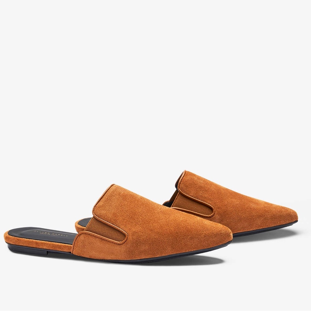 Oliver Cabell Dream Mule in color Caramel, size 8, new with bag
